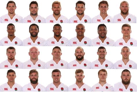england rugby players list